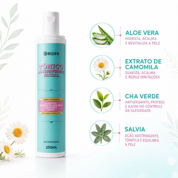 Kit Limpeza de Pele Beleza10 (5 Itens)