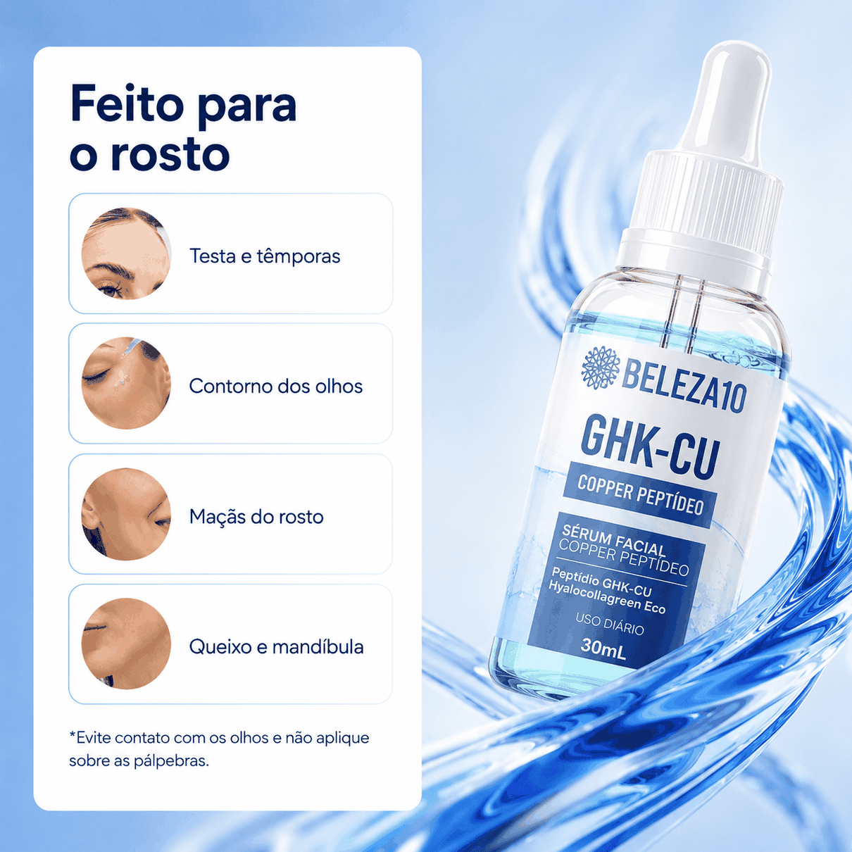 S&eacute;rum GHK-Cu Copper Peptide Beleza10